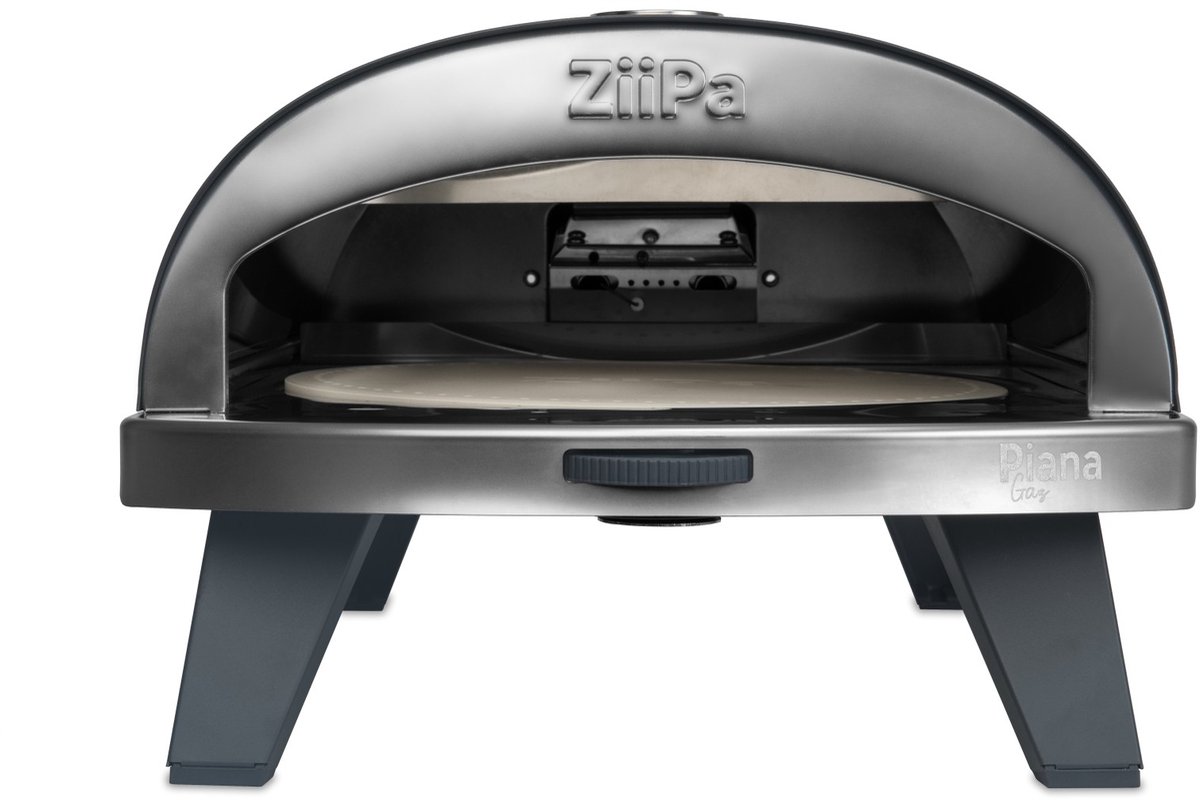 Ziipa Piana Gaz Ardoise Gas Pizzaoven 67x40x28 cm