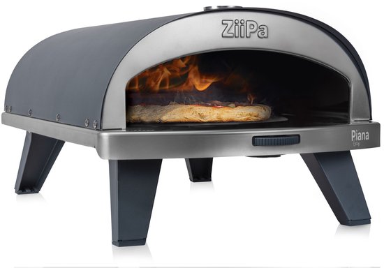 Ziipa Piana Gaz Ardoise Gas Pizzaoven 67x40x28 cm