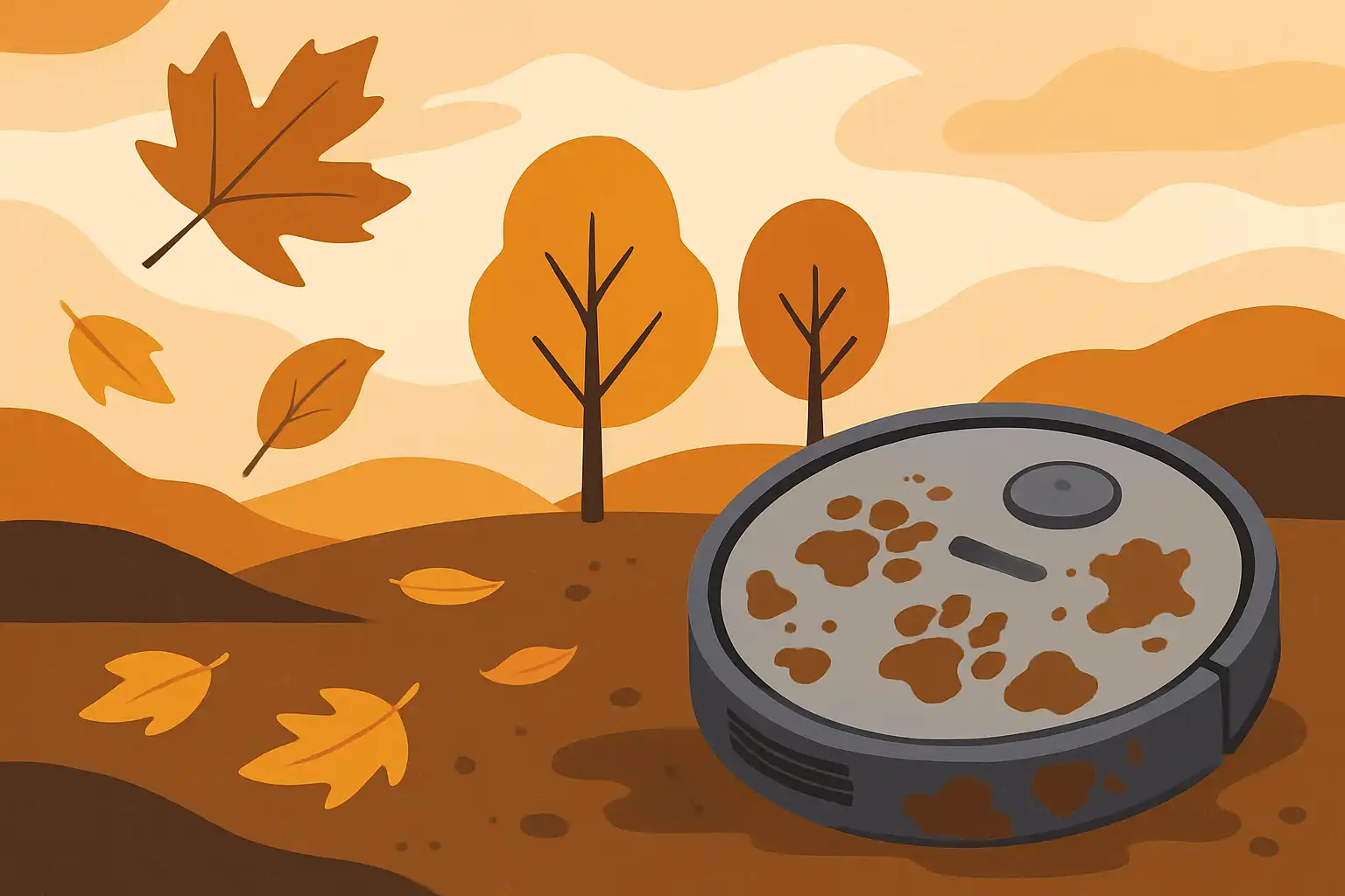 Herfst en modderpootjes: zo bereid je je robotstofzuiger voor op het natte seizoen