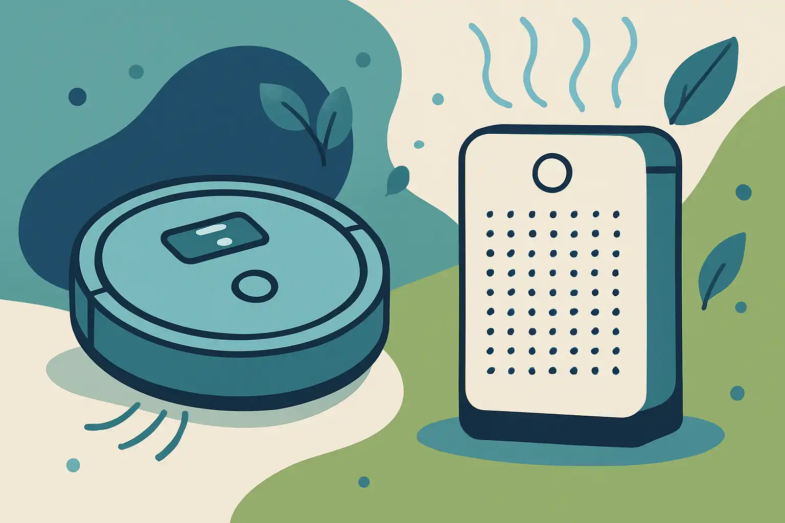 Hoe robotstofzuigers en luchtzuiveraars samenwerken voor een écht gezond huis