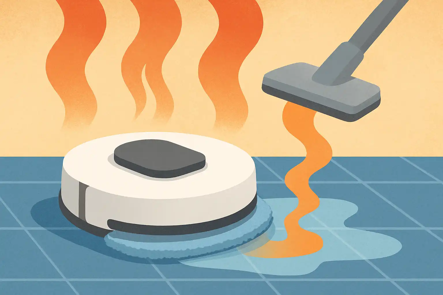 Verwarmd dweilen: waarom warm water je vloeren beter schoonmaakt