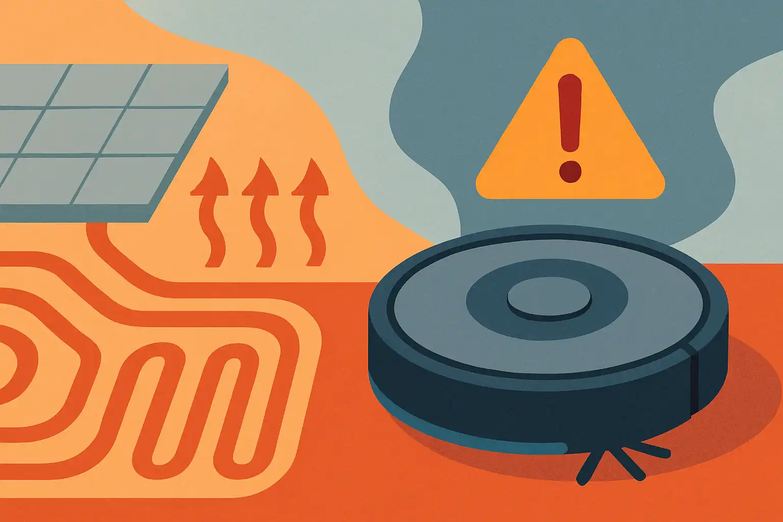 Vloerverwarming en robotstofzuigers: zo voorkom je problemen