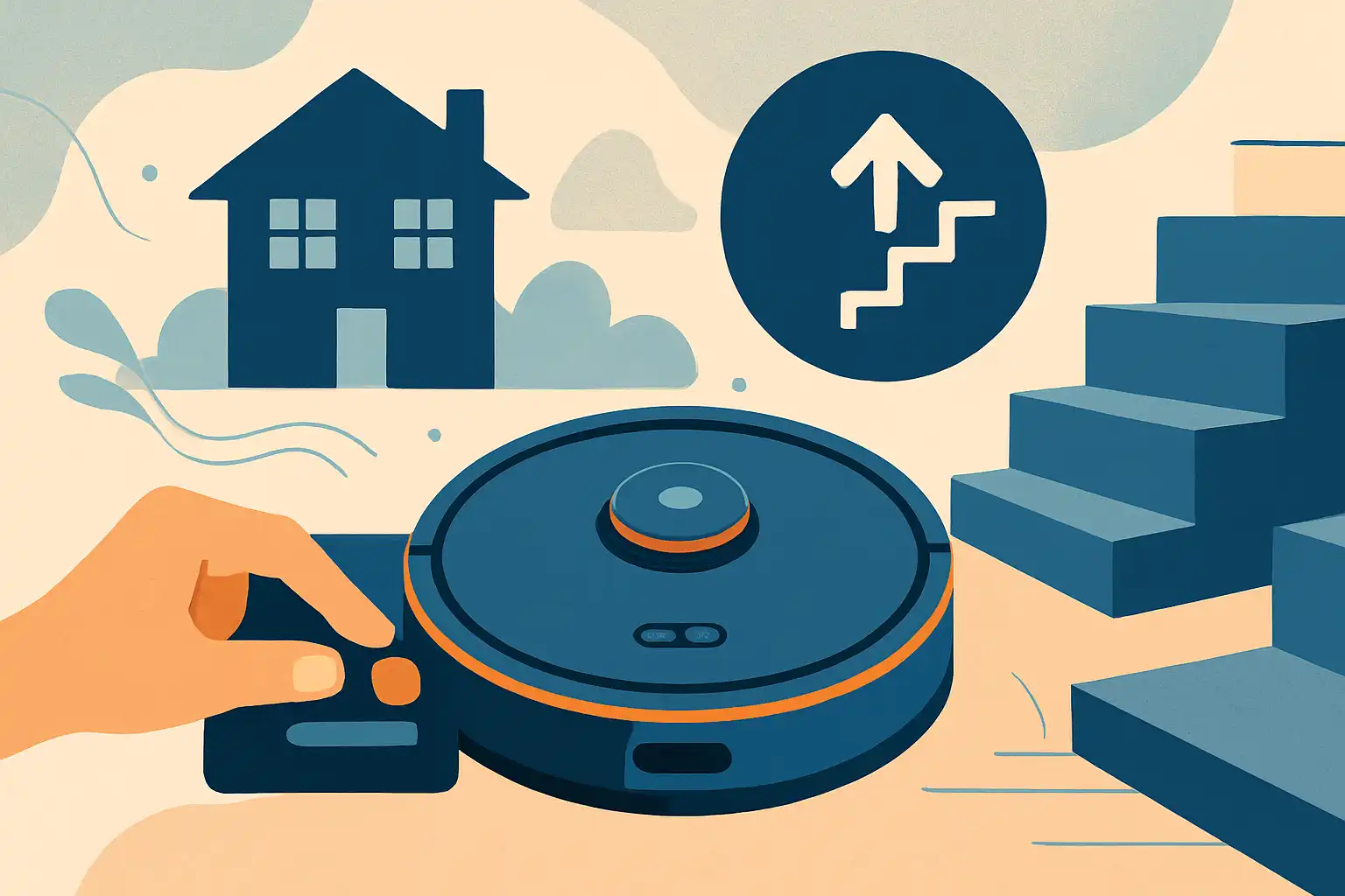 Zo maak je je robotstofzuiger klaar voor meerdere verdiepingen