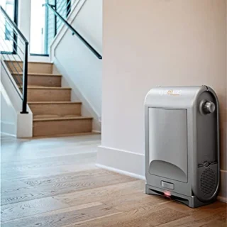 Touchless Vacuüm Automatische Stofpan - Ultrasnel 1400W voor Vegen van Huisdier Haar en Vuil in Keuken