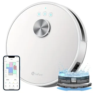 Robotstofzuiger – Dweilrobot – Stofzuigrobot – Automatische Stofzuiger – Schoonmaakrobot – 4000Pa Zuigkracht – Dual Power Batterij & Netstroom