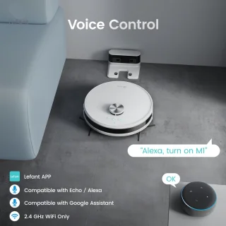 Robotstofzuiger – Dweilrobot – Stofzuigrobot – Automatische Stofzuiger – Schoonmaakrobot – 4000Pa Zuigkracht – Dual Power Batterij & Netstroom