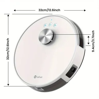 Robotstofzuiger – Dweilrobot – Stofzuigrobot – Automatische Stofzuiger – Schoonmaakrobot – 4000Pa Zuigkracht – Dual Power Batterij & Netstroom