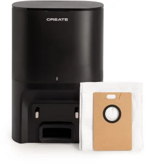 CREATE - Slimme robotstofzuiger en dweilrobot met optionele zelfledigende basis 5000Pa - NETBOT LS50