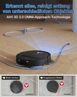 Ecovacs Deebot T50 Pro Omni Gen 2 0,26 l Stofzak Zwart