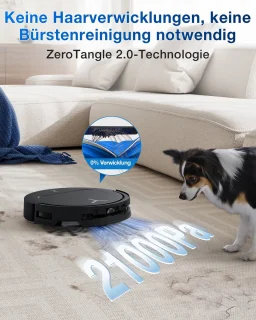 Ecovacs Deebot T50 Pro Omni Gen 2 0,26 l Stofzak Zwart
