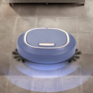 Robotstofzuiger - 3-In-1 Slimme Robotstofzuiger - 1200 mAh Stofzuiger - Vloerrobot met Accu - Verwijdering Van Stof Van Dierenharen