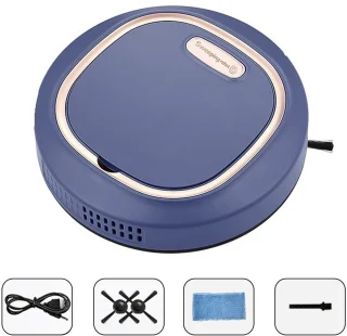 Robotstofzuiger - 3-In-1 Slimme Robotstofzuiger - 1200 mAh Stofzuiger - Vloerrobot met Accu - Verwijdering Van Stof Van Dierenharen