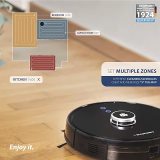 Robotstofzuiger met Dweilfunctie en Smart Navigatie – 360° Laser-Radar, App en Stembesturing – Innovatie 2021