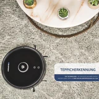 Robotstofzuiger met Dweilfunctie en Smart Navigatie – 360° Laser-Radar, App en Stembesturing – Innovatie 2021