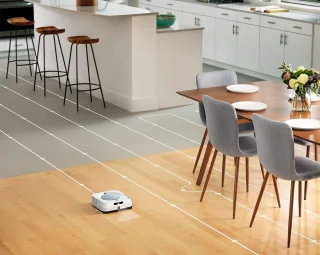 Dweilrobot met Precisiespray en Smart Maps - Voor Efficiënt Schoonmaken in Meerdere Kamers