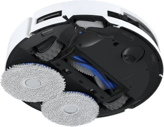 ECOVACS - DEEBOT T50 Omni wit Gen 2 EU - Stofzuig- en dweilrobot - 21.000 Pa zuigkracht- Zelfreinigende Robotstofzuiger met Warmwater – Dweilsysteem - Automatisch Leegstation - Geschikt voor dierenharen