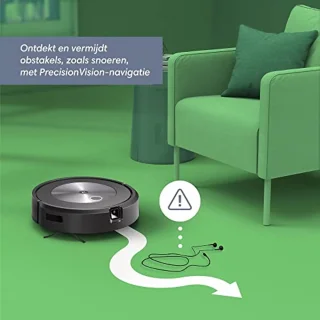 Geavanceerde Robotstofzuiger met WiFi en Slimme Navigatie voor Alle Vloertypes - Ideaal voor Huisdieren