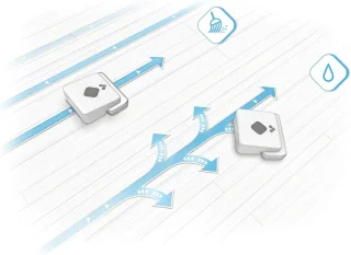 Dweilrobot 2 in 1 - Droog en vochtig reinigen - Geschikt voor grote ruimtes - Stil en efficiënt