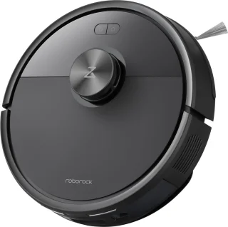 Roborock Robot VC Q7 TF+ Zwart, Dubbel anti-klit systeem, 3 waterdoorstroomstanden, zelfledigend dockingstation