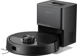 Roborock Robot VC Q7 TF+ Zwart, Dubbel anti-klit systeem, 3 waterdoorstroomstanden, zelfledigend dockingstation
