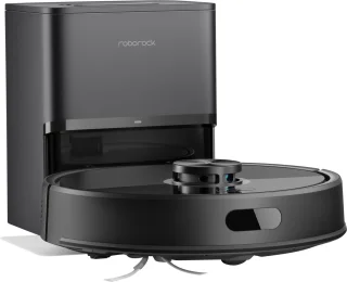 Roborock Robot VC Q7 TF+ Zwart, Dubbel anti-klit systeem, 3 waterdoorstroomstanden, zelfledigend dockingstation