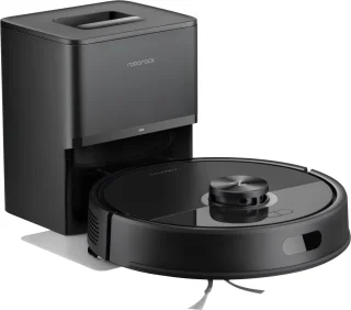 Roborock Robot VC Q7 TF+ Zwart, Dubbel anti-klit systeem, 3 waterdoorstroomstanden, zelfledigend dockingstation