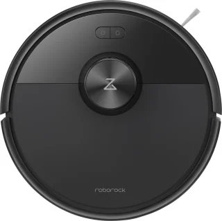 Roborock Robot VC Q7 TF+ Zwart, Dubbel anti-klit systeem, 3 waterdoorstroomstanden, zelfledigend dockingstation