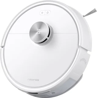 Roborock Robot VC Q7 TF+ - Wit - Dubbel anti-klit systeem - 3 waterdoorstroomstanden - zelfledigend dockingstation
