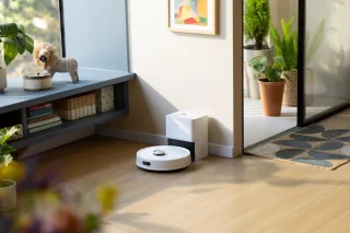 Roborock Robot VC Q7 TF+ - Wit - Dubbel anti-klit systeem - 3 waterdoorstroomstanden - zelfledigend dockingstation