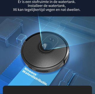 Wat vinden we goed aan de Robotstofzuiger – Robotstofzuigers – Dweilrobot – 2 in 1 Robotstofzuiger met dweilfuntie – Zuigkracht van 6000pa – 15 reinigingsmogelijkheden – Inclusief app & afstandsbediening