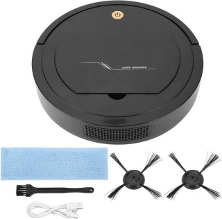 De Robotstofzuiger - 3-in-1 Vegen, Stofzuigen, Dwijlen - Lange Batterijduur - Stofzuigrobot - Stofzuiger in één oogopslag