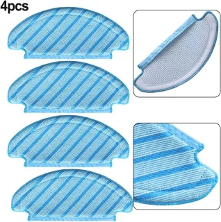 4x Vervangende Mop Pads voor Robotstofzuigers