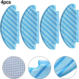 4x Vervangende Mop Pads voor Robotstofzuigers
