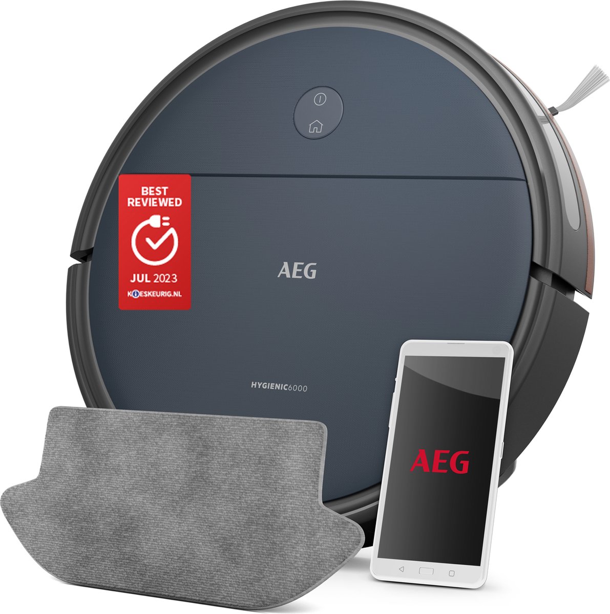 AEG AR61UW1DB Hygenic 6000 Robotstofzuiger