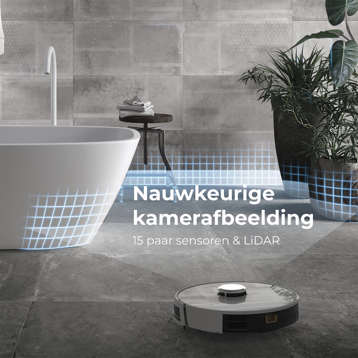 AENO RC2S robotstofzuiger wit
