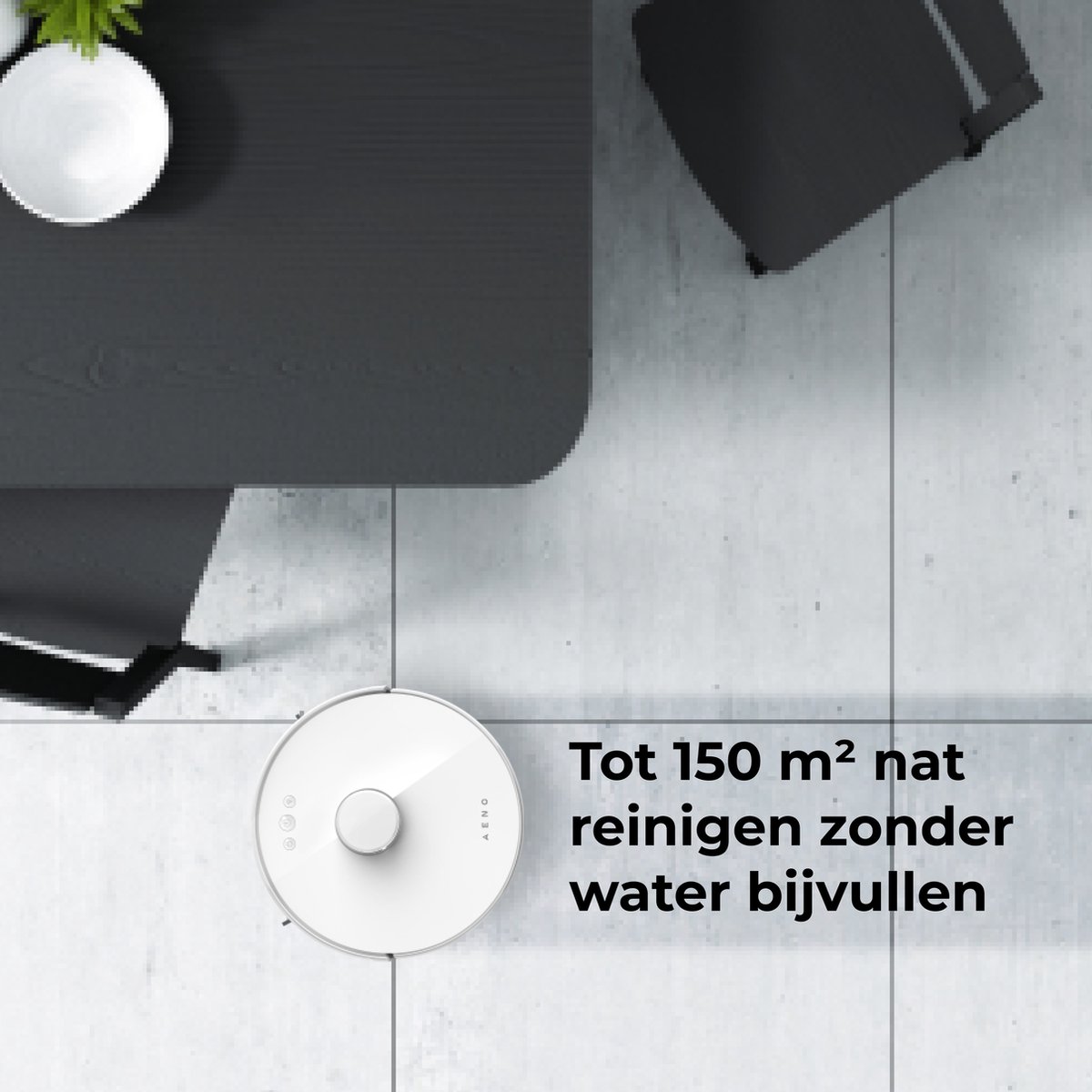 AENO RC2S robotstofzuiger wit