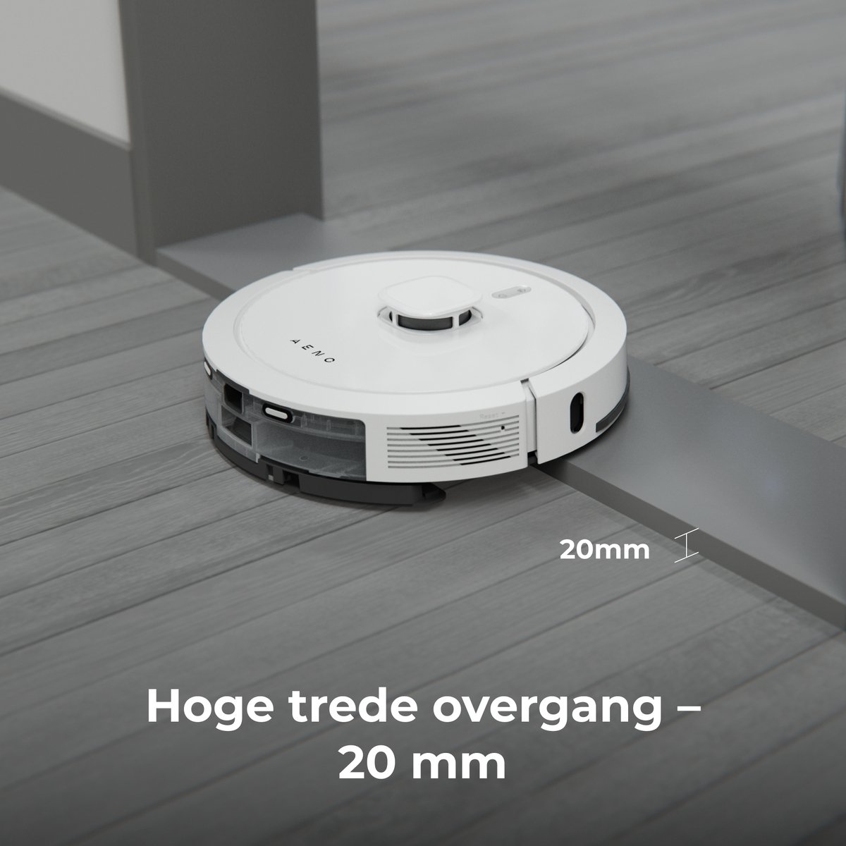 AENO RC4S Robotstofzuiger 2-in-1