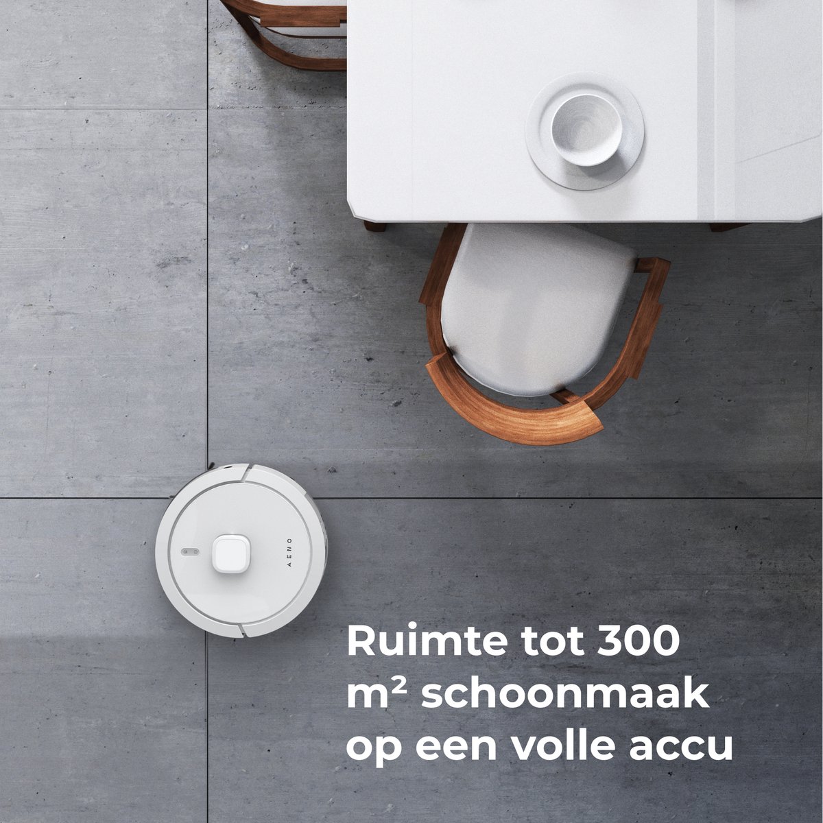 AENO RC4S Robotstofzuiger 2-in-1