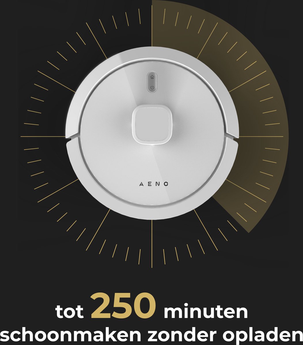 AENO RC4S Robotstofzuiger 2-in-1