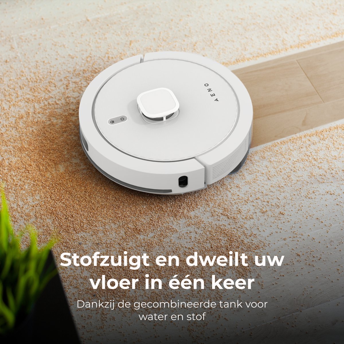 AENO RC4S Robotstofzuiger 2-in-1