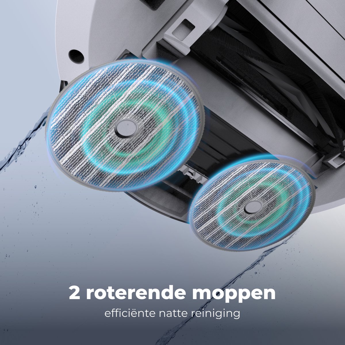AENO RC6S Robotstofzuiger met Dweilfunctie Wit