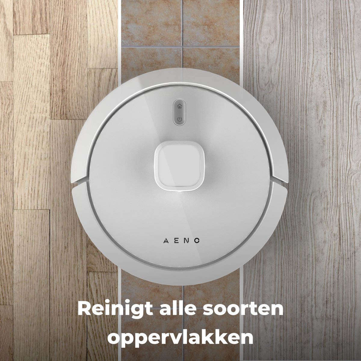 AENO RC8S Robotstofzuiger Wit