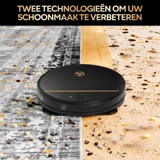 AG6100 Robotstofzuiger met Dweilfunctie en Oplaadstation