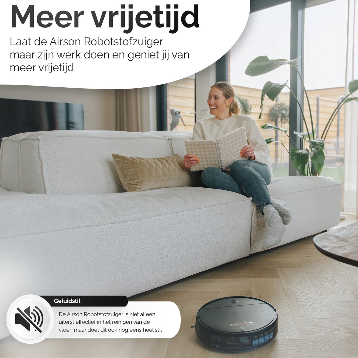 Airson X1 Pro Clean Robotstofzuiger Met Dweilfunctie