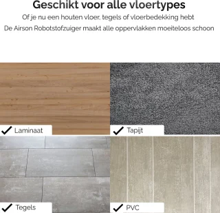 Airson X1 Pro Clean Robotstofzuiger Met Dweilfunctie