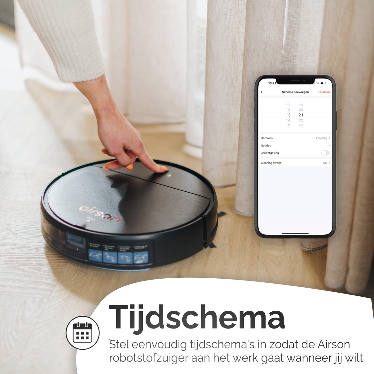 Airson X1 Pro Clean Robotstofzuiger Met Dweilfunctie