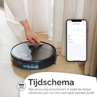 Airson X1 Pro Clean Robotstofzuiger Met Dweilfunctie