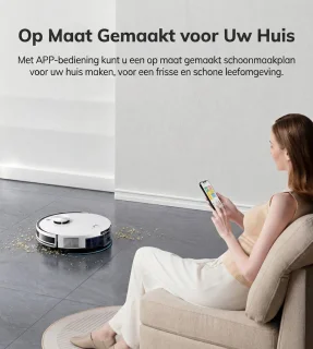 Aiverig® Robotstofzuiger en Dweilrobot