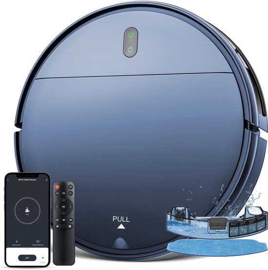 alexa Robotstofzuiger met Dweilfunctie en Laadstation