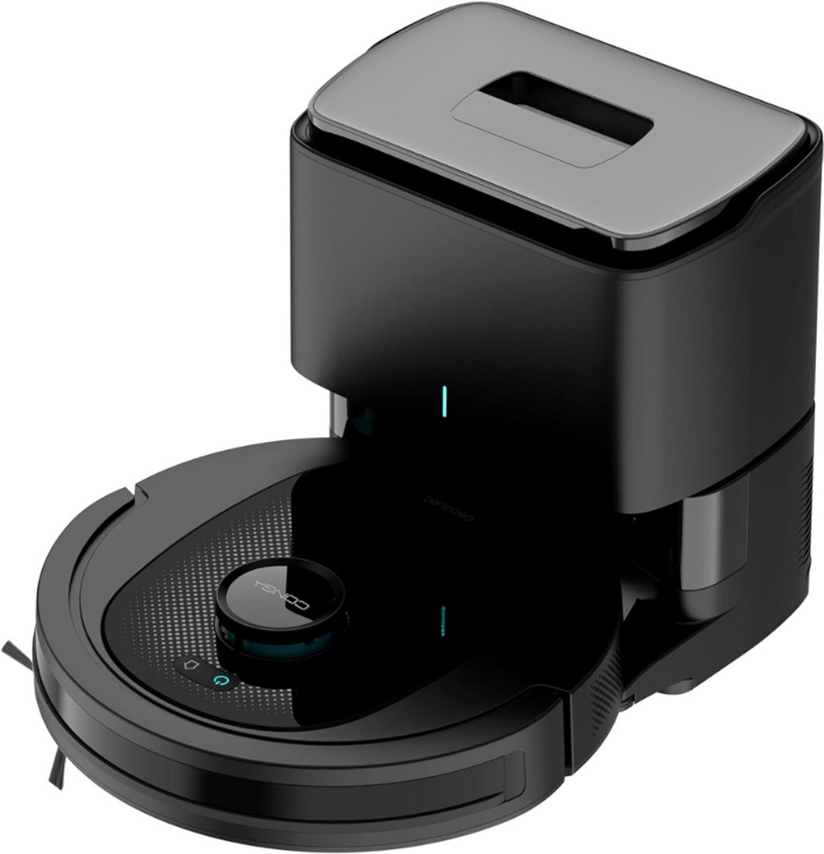 ApexArte Robotstofzuiger met Laadstation Zwart